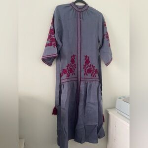 Berry Swan Dress